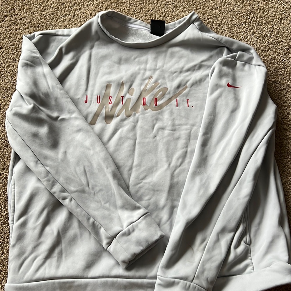 Nike thermal crewneck hoodie